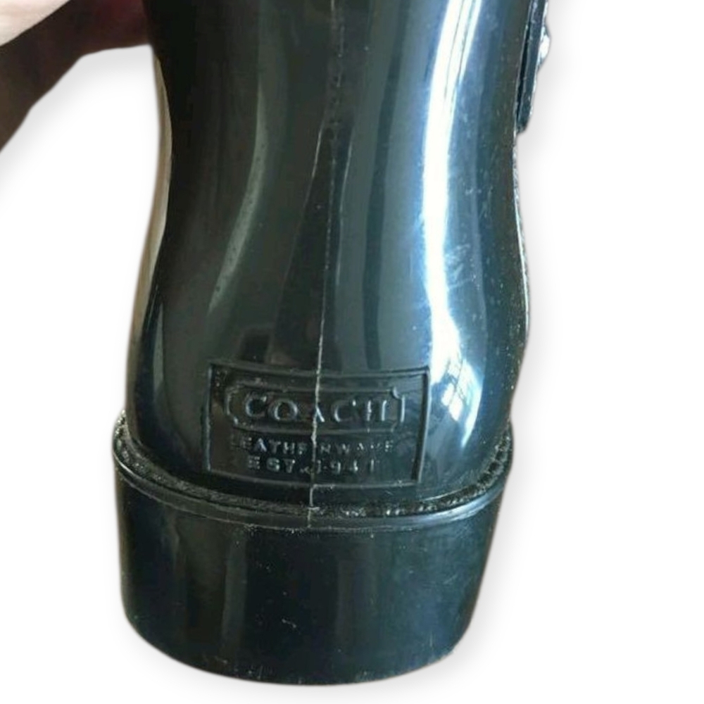 Coach Rain Boots - Picture 3 of 5